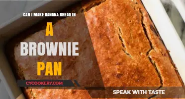 Baking Banana Bread: Brownie Pan Experiment