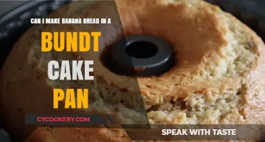 Bundt Pan Banana Bread: Is It Possible?