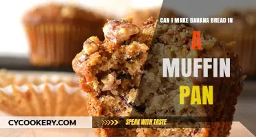 Baking Banana Bread: Muffin Pan Magic