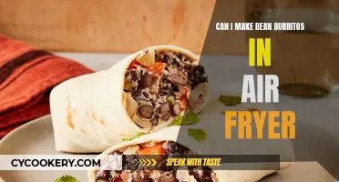 Air-Fryer Bean Burritos: Quick, Easy, and Delicious!