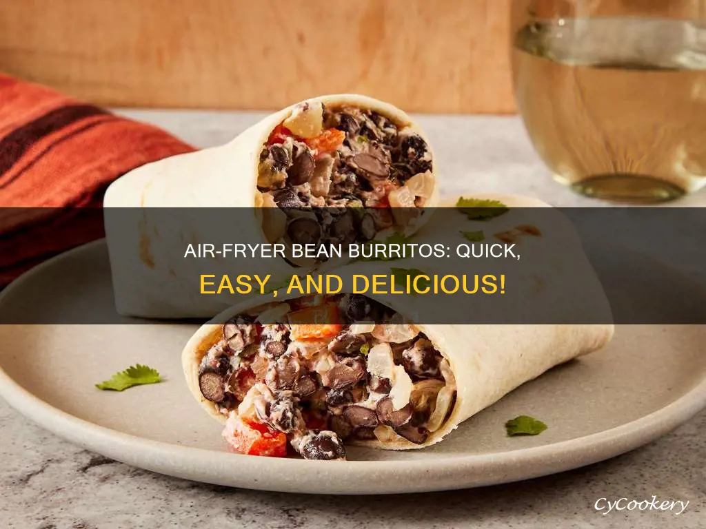 can i make bean burritos in air fryer