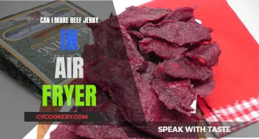 Air Fryer Beef Jerky: Can It Be Done?