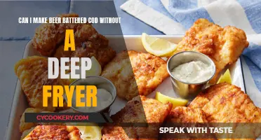 Beer-Battered Cod: Deep Fryer Alternatives