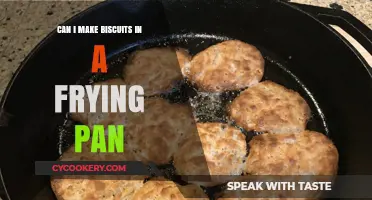 Making Biscuits in a Frying Pan: Is It Possible?