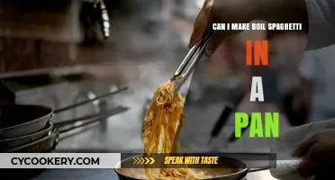 How to Boil Spaghetti: Pan vs. Pot