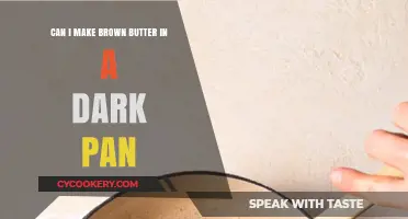 How to Make Brown Butter in a Dark Pan