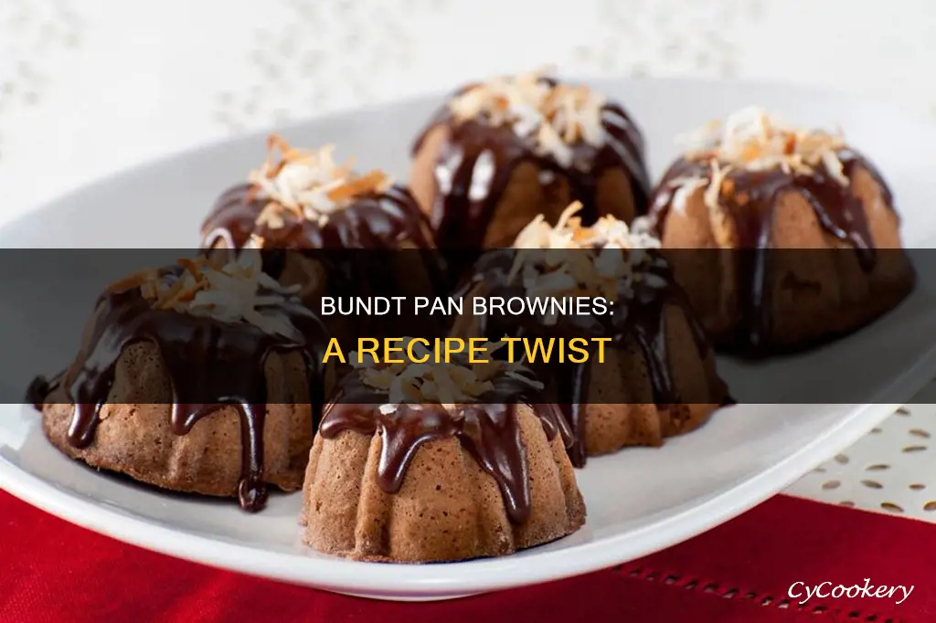 can I make brownies in a bundt pan