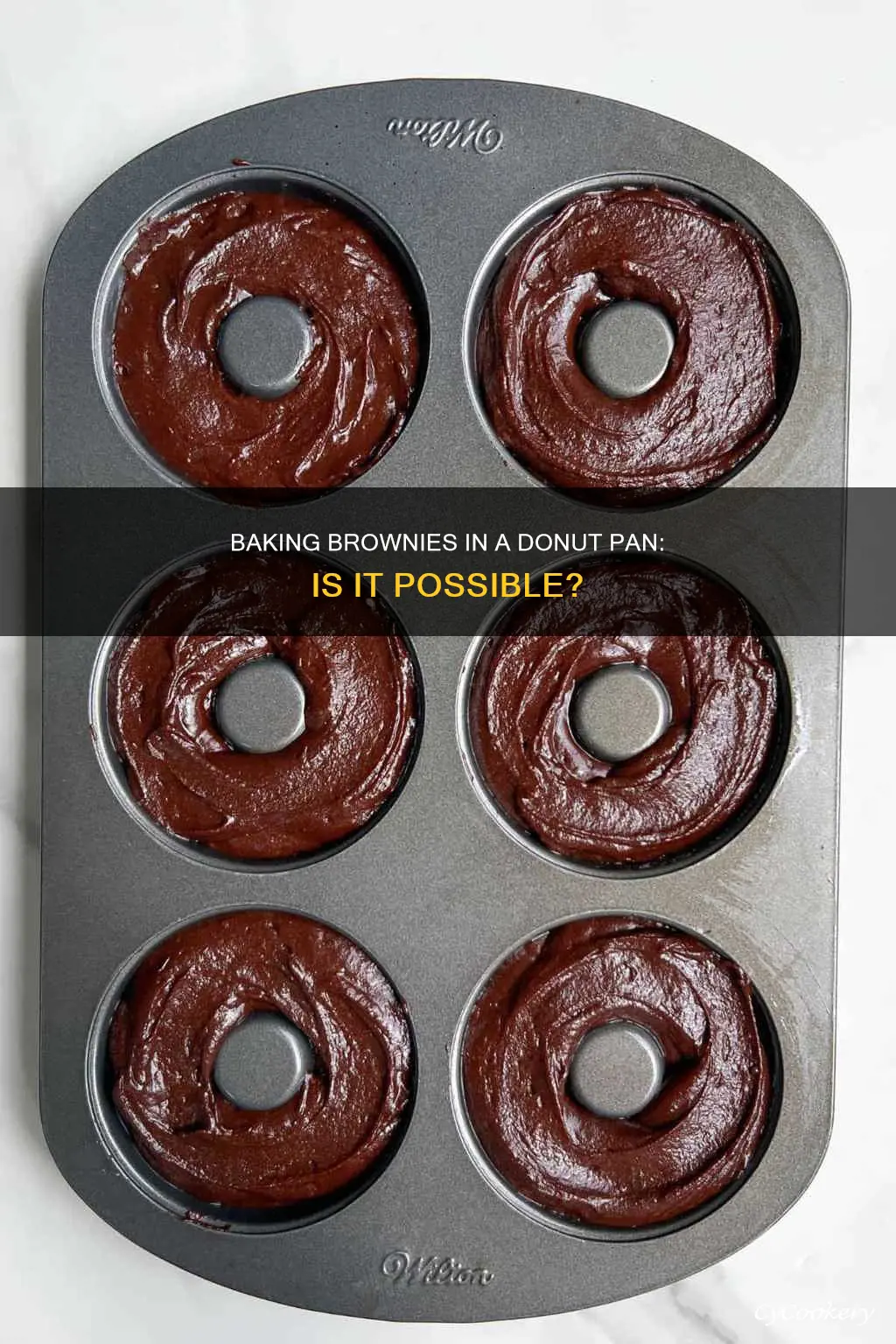 can I make brownies in a donut pan