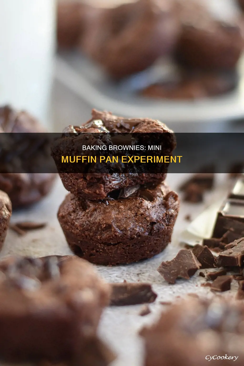 can I make brownies in a mini muffin pan