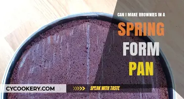 Springform Pan Brownies: A Recipe Worth Trying?