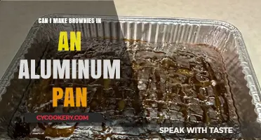 Aluminum Pans for Baking Brownies: Yay or Nay?