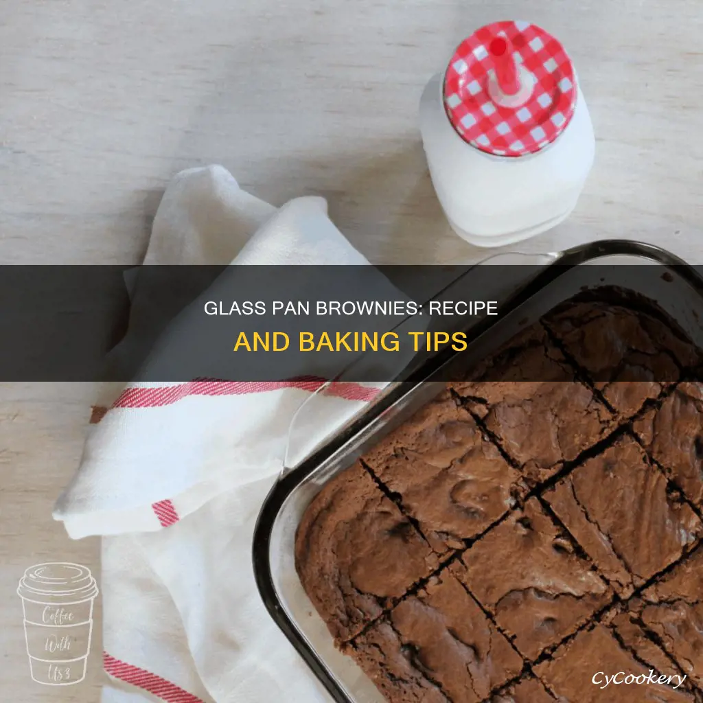 can I make brownies in glass pan