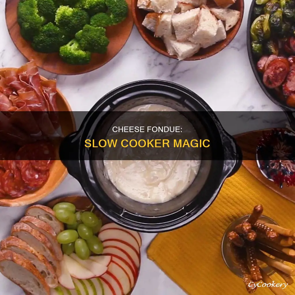 can i make cheese fondue in a slow cooker