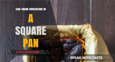 Square Pan Cheesecake: Is It Possible?