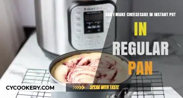 Making Cheesecake in an Instant Pot: Pan or No Pan?