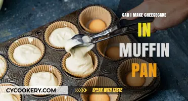 Baking Cheesecake: Muffin Pan Magic