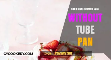 Baking Chiffon Cakes: Tube Pan Alternatives