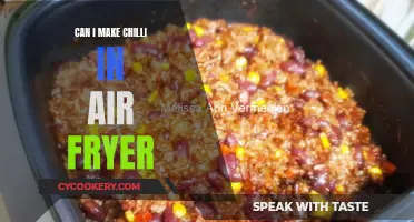 Air Fryer Chilli: Quick, Easy, and Delicious