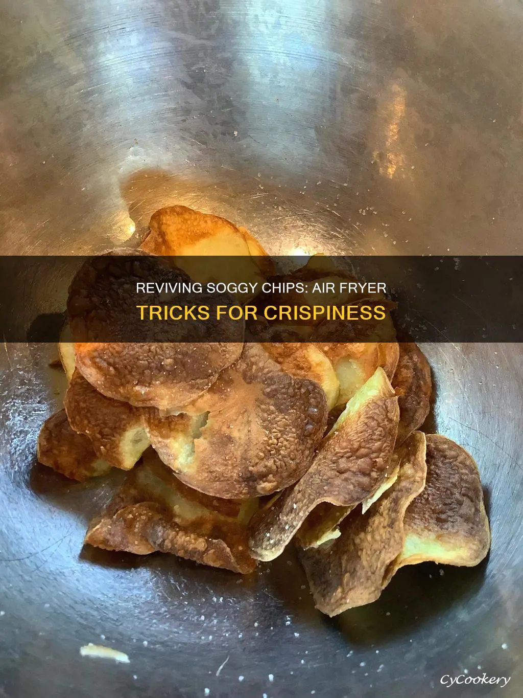 can i make chips crispy again in the air fryer