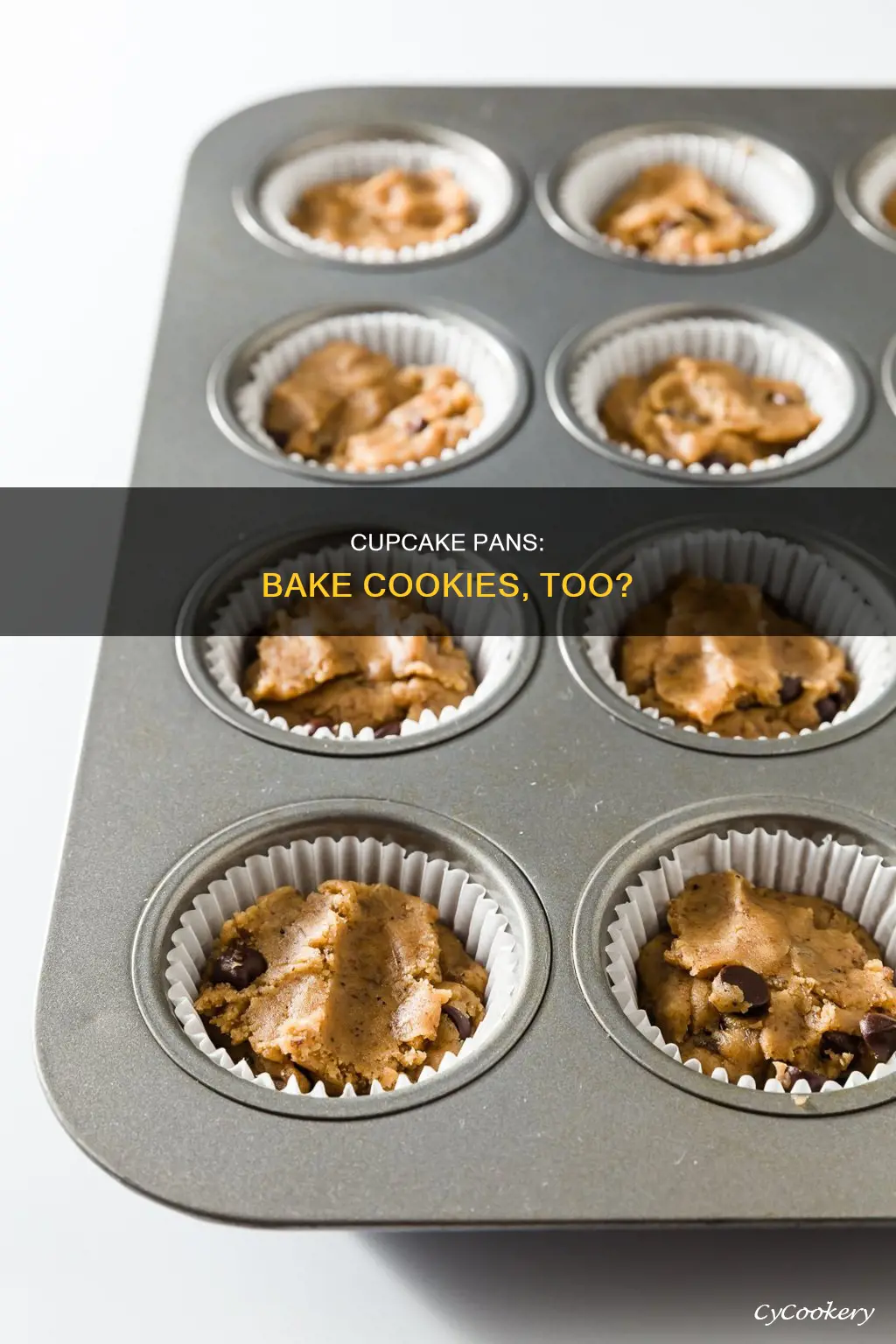can I make cookies in a cupcake pan