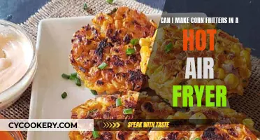 Hot Air Fryer Magic: Corn Fritters