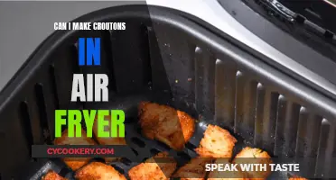 Air Fryer Croutons: A Quick, Crispy Treat