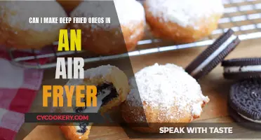 Air-Fried Oreos: Deep-Fryer Results Without the Oil?