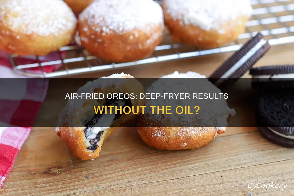 can i make deep fried oreos in an air fryer