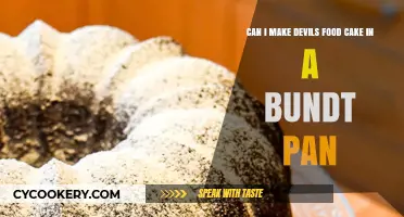 Devil's Food Cake: Bundt Pan Magic