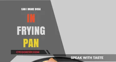 Frying Pan Dosa: Is It Possible?