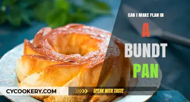 Making Flan in a Bundt Pan: Is it Possible?