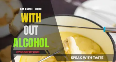 Making Fondue Without Alcohol: A Tasty Alternative