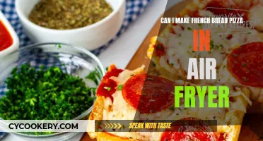 Air-Fryer French Bread Pizza: A Quick, Crispy Treat