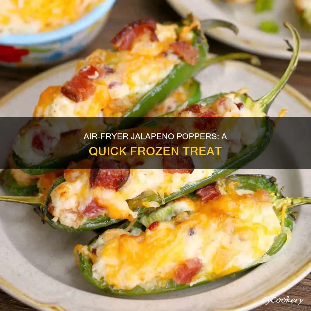 can i make frozen jalapeno poppers in an air fryer