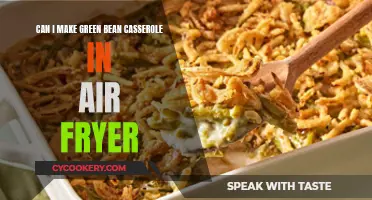 Air-Frying Green Bean Casserole: A Quick, Easy Treat?