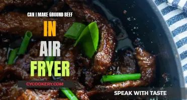 Air-Frying Ground Beef: Quick, Easy, and Delicious!