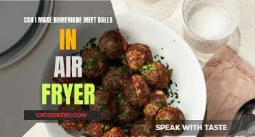 Air Fryer Homemade Meatballs: Quick, Easy, Delicious!