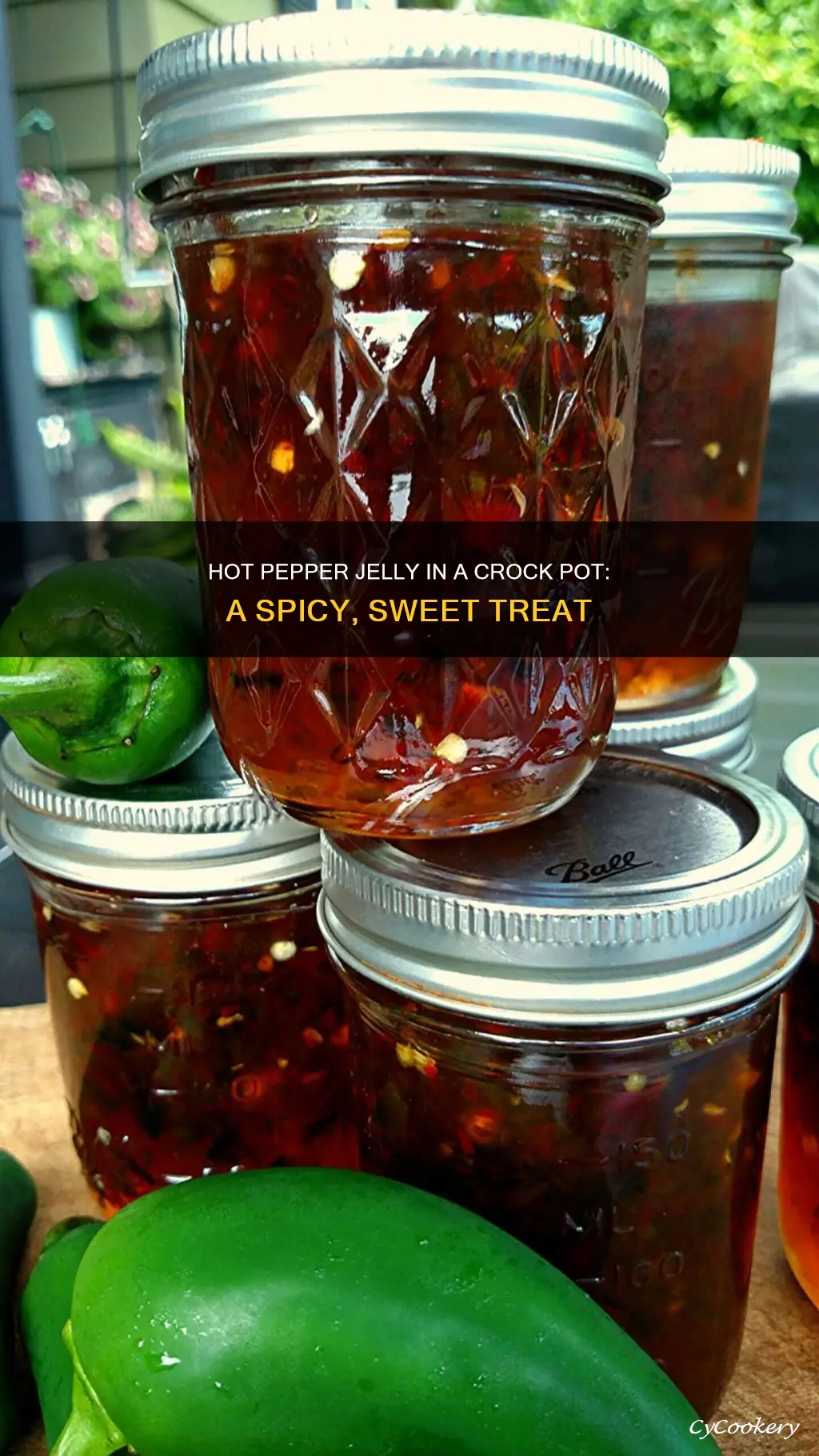 can I make hot pepper jelly in a crock pot