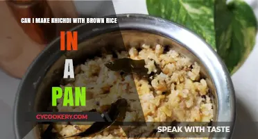 Brown Rice Khichdi: A Pan-Cooked Comfort