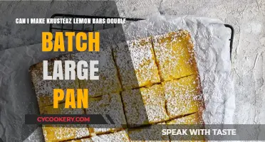 Baking Krusteaz Lemon Bars: Double the Batch, Double the Fun!