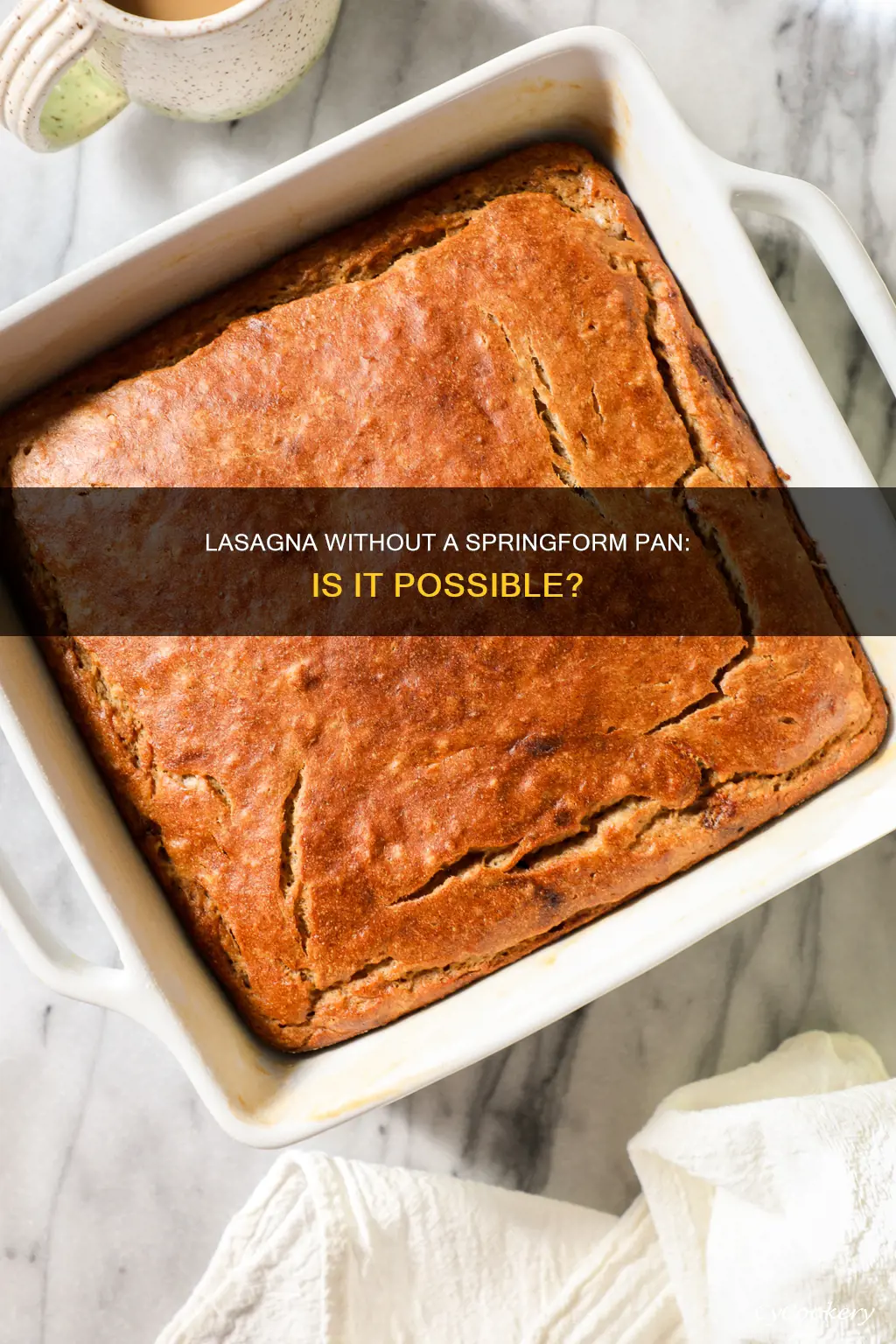 can I make lasagna without a springform pan