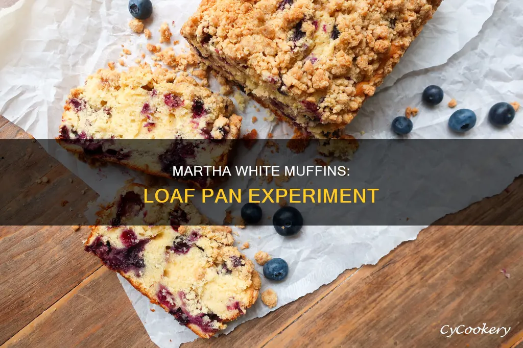 can I make martha white muffins in a loaf pan
