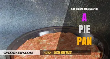 Meatloaf in a Pie Pan: A Recipe Revelation