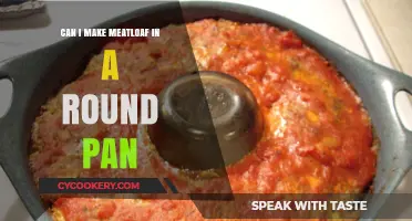 Meatloaf in a Round Pan: Does it Work?