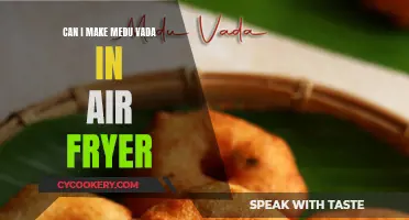 Air Fryer Medu Vada: A Healthy, Tasty Treat?