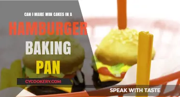Making Mini Cakes in a Hamburger Baking Pan: Possible?