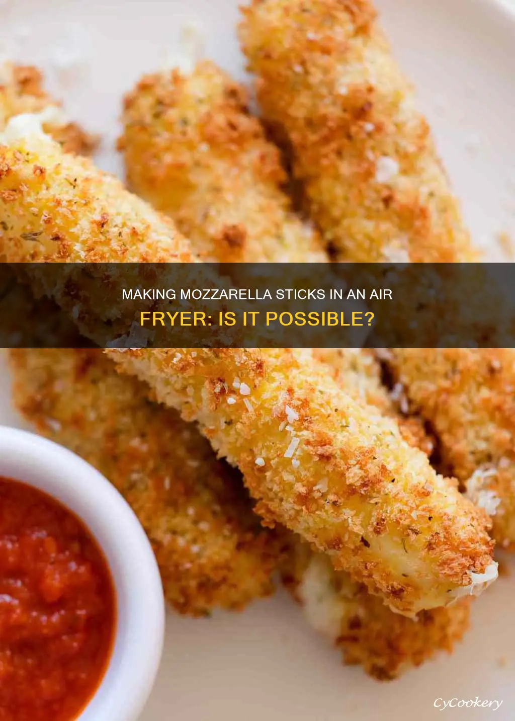 can i make mozzarella sticks in air fryer