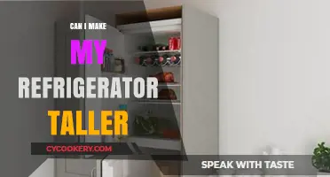 How to Safely Increase Your Refrigerator's Height: A DIY Guide