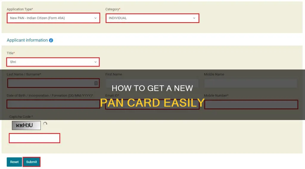 can I make new pan card