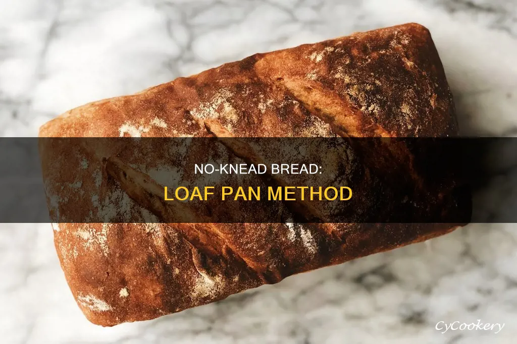can I make no knead bread in a loaf pan